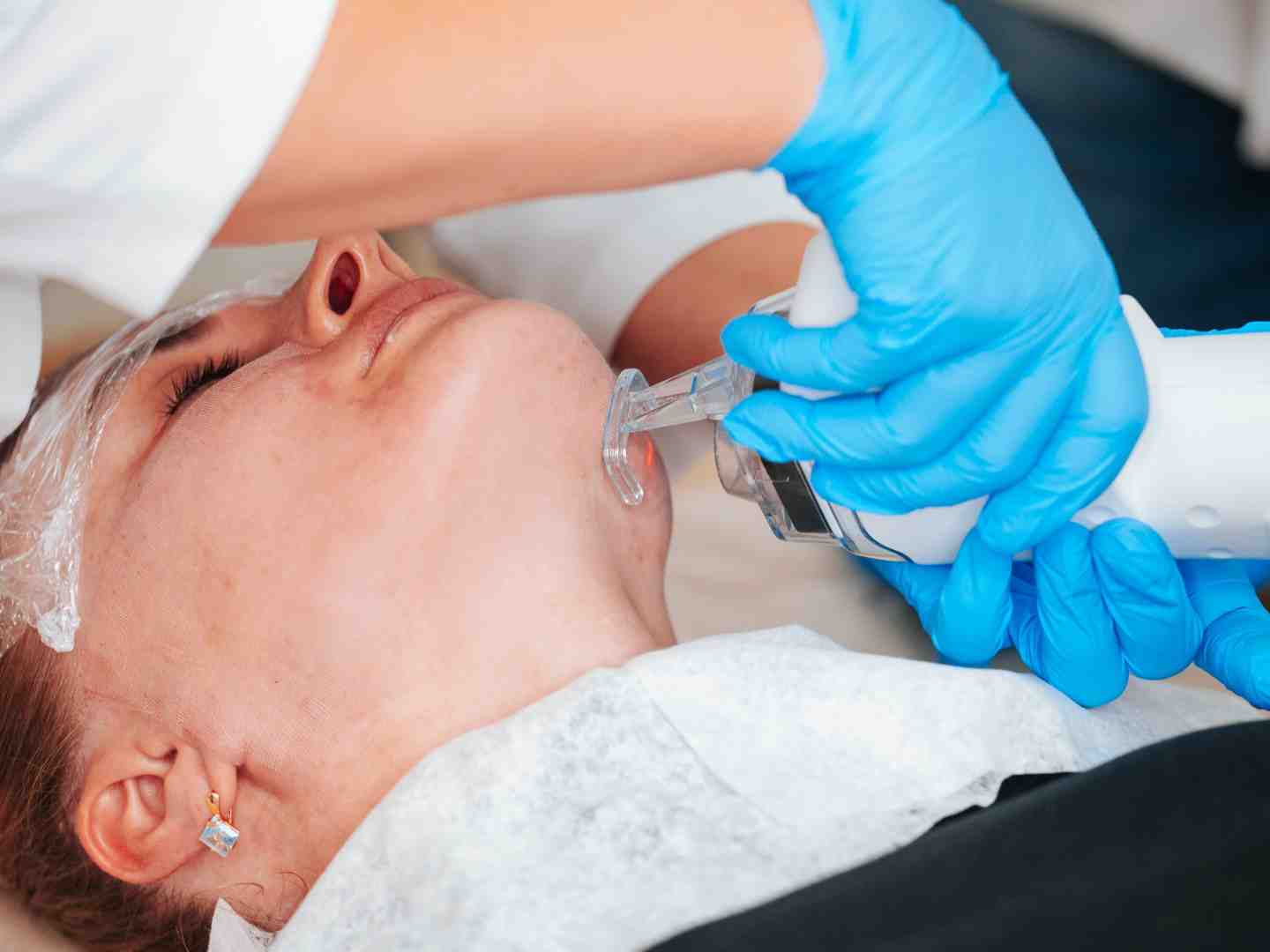 Licensed nurse consulting with a client about injectables - wellness spa plymouth