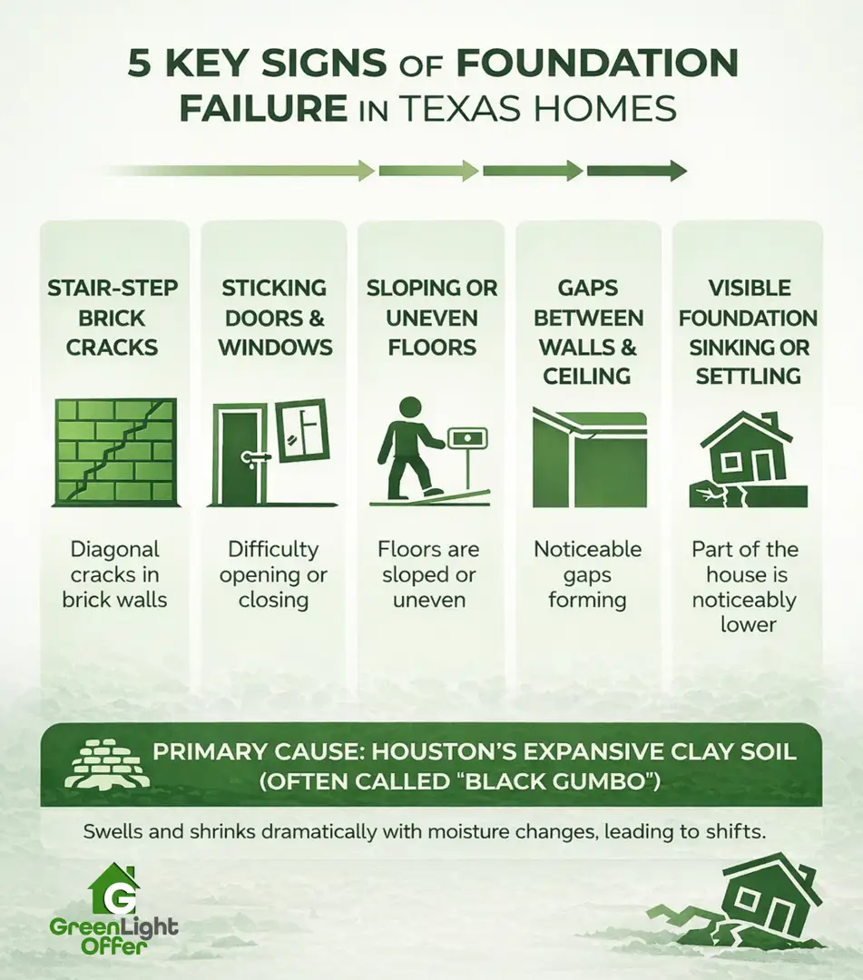 Sell House with Foundation Problems Houston