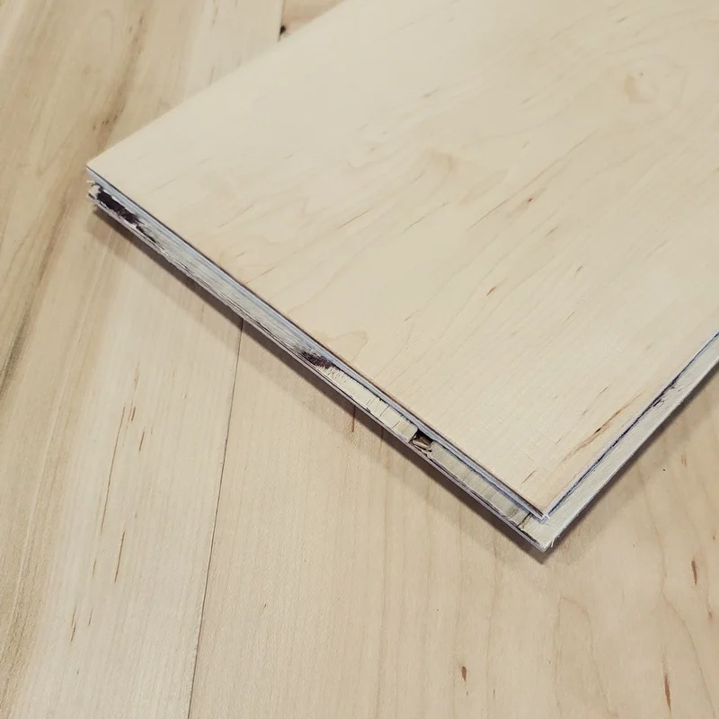 190mm Natural Maple Distressed Engineered T\&G