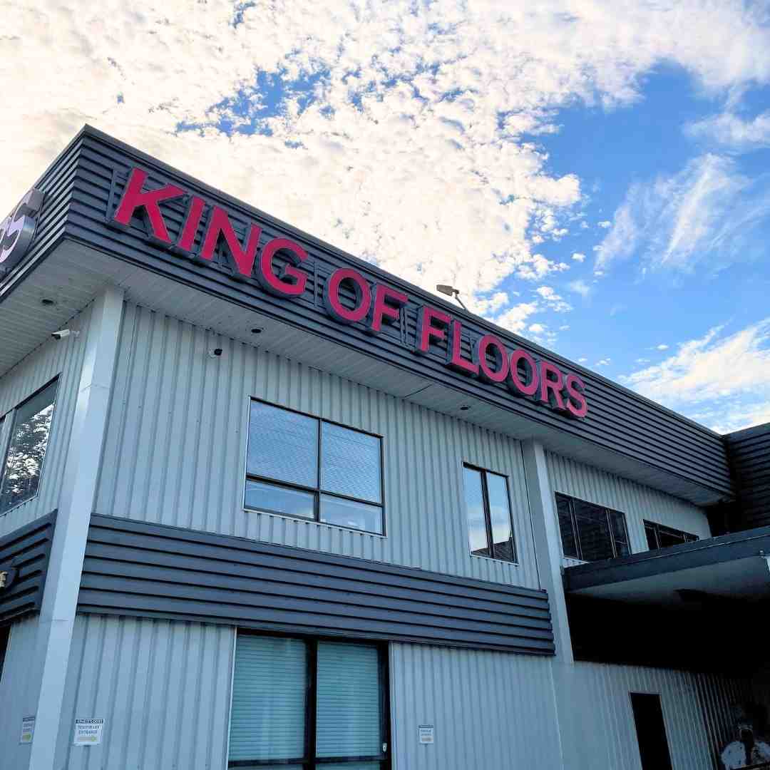 user-inserted King of Floors engineered wood flooring with T\&G installation, showcasing durability.