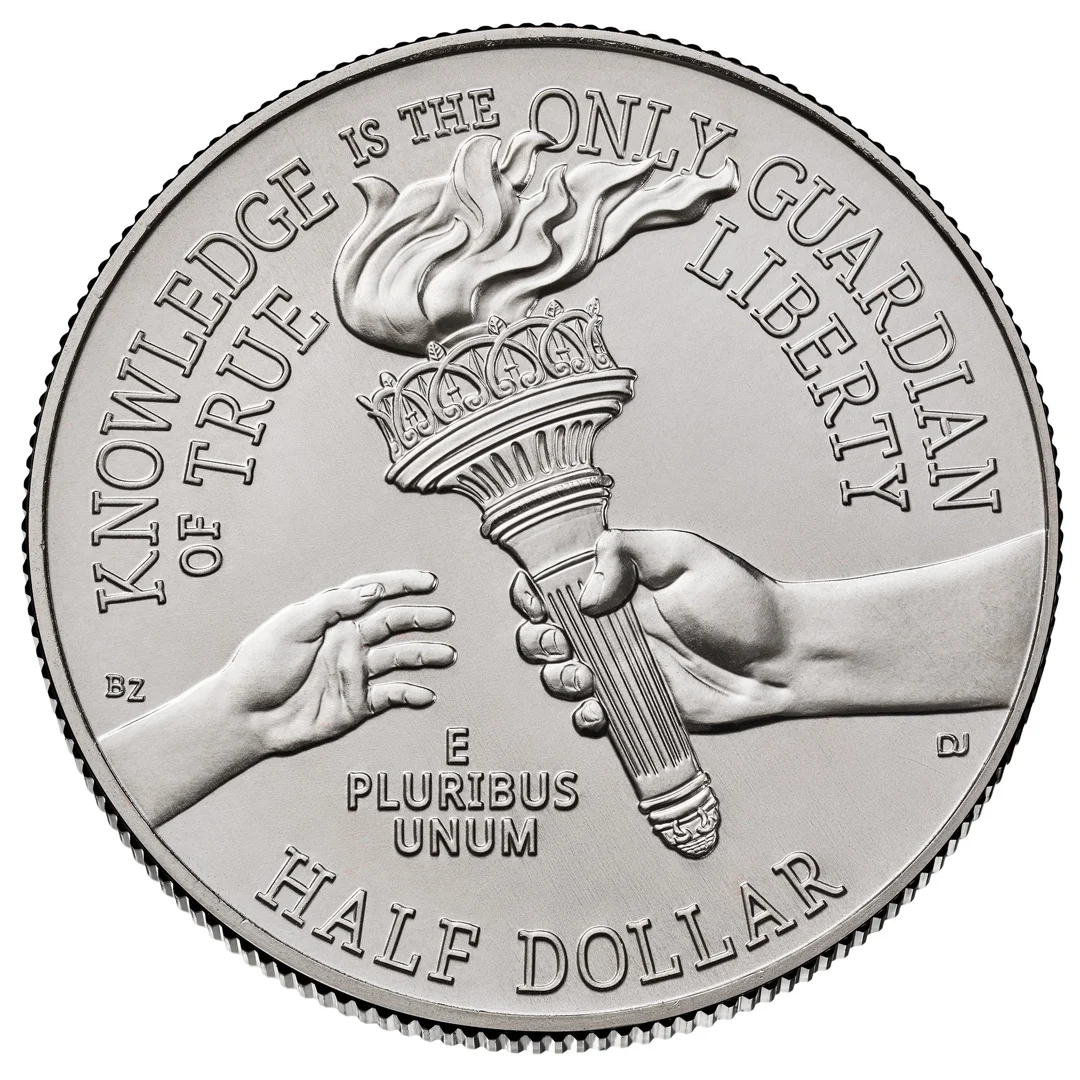 Table comparing silver content and weight by era - half dollar coin infographic 4_facts_emoji_blue Table comparing silver content and weight by era - half dollar coin infographic 4_facts_emoji_blue