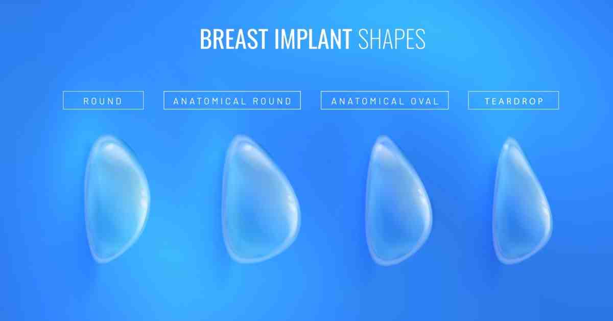 comparison of implant shapes - best breast augmentation NJ