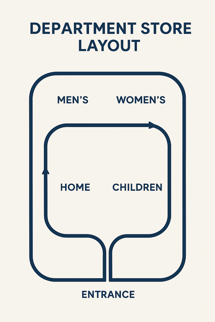 Common Layouts for California Retailers Common Layouts for California Retailers