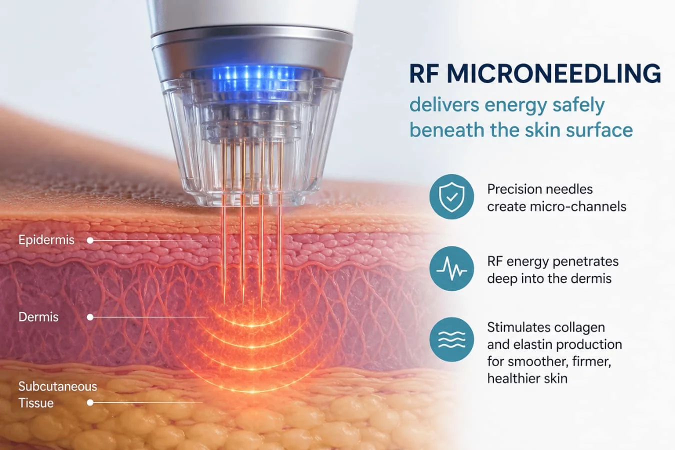 Insulated needle technology bypassing the epidermis to protect melanocytes Insulated Needle Technology Bypassing The Epidermis To Protect Melanocytes