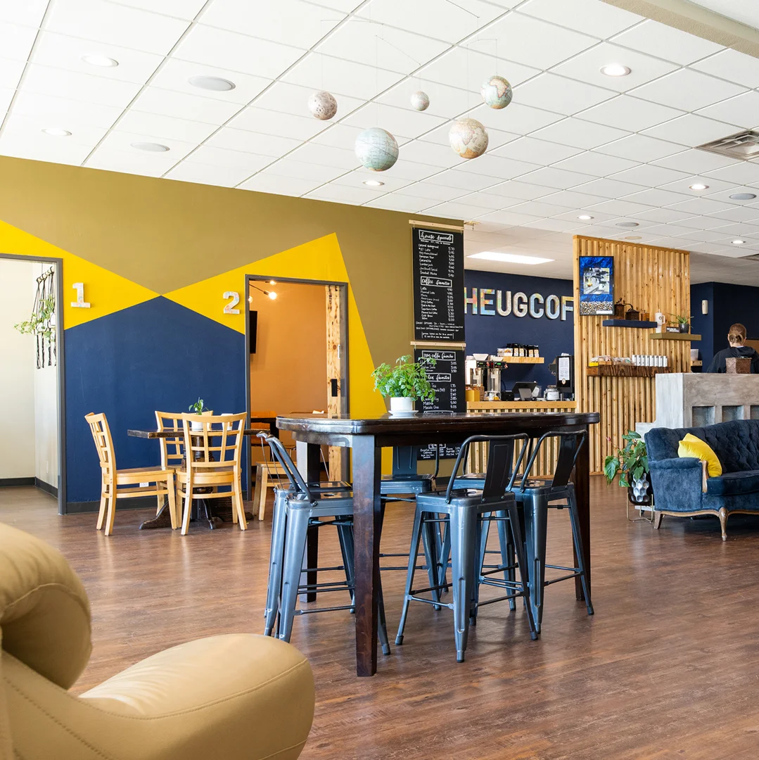 Coffee shop case study in Midwest City.