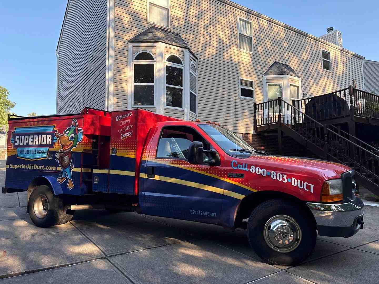 professional air duct cleaning truck with powerful vacuum equipment - air duct cleaning pittsburgh reviews