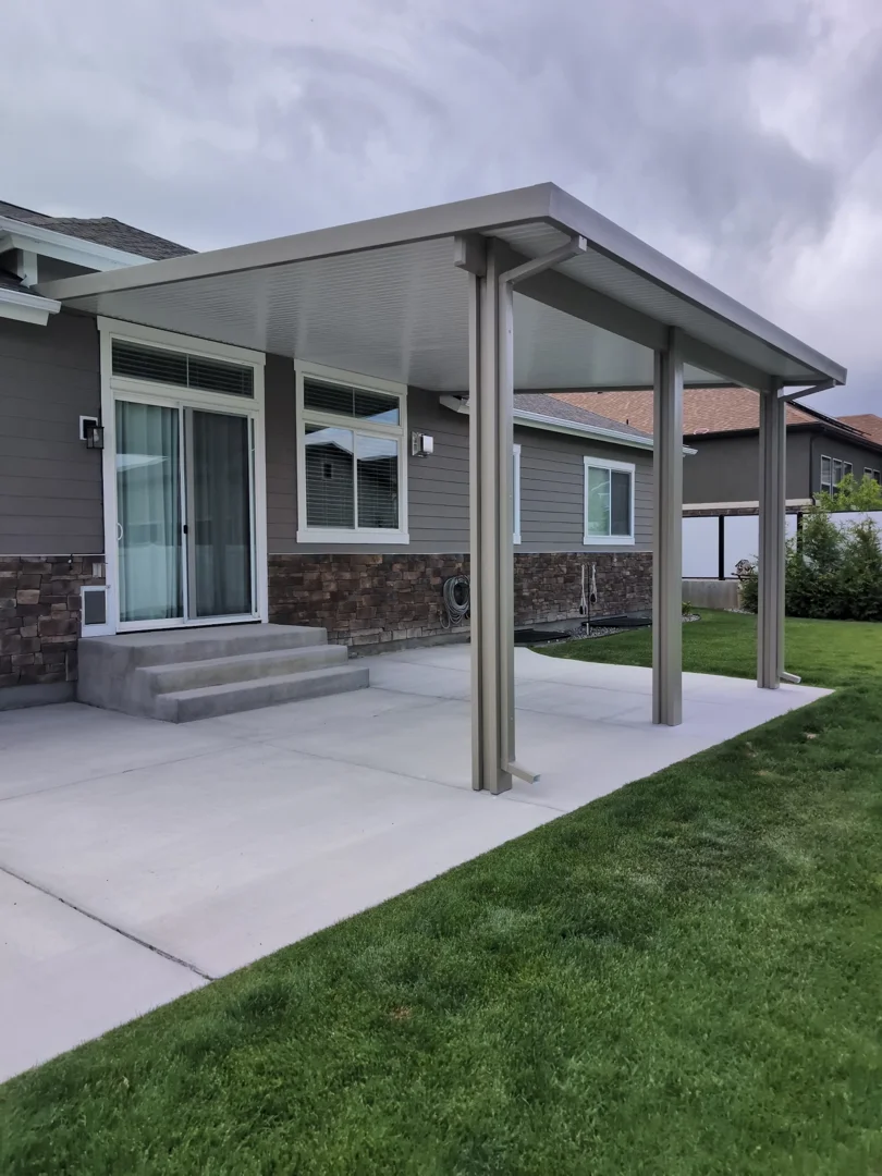 Different carport styles: regular, A-frame, and vertical roof - Metal carports Utah Different carport styles: regular, A-frame, and vertical roof - Metal carports Utah