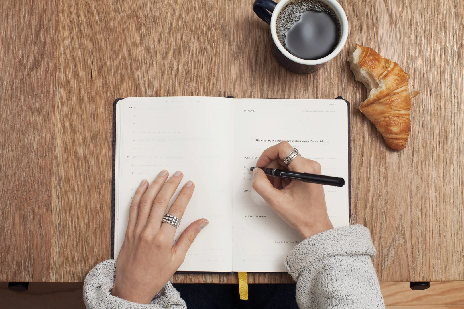 Writing in journals, showing appreciation - couple relationship building exercises