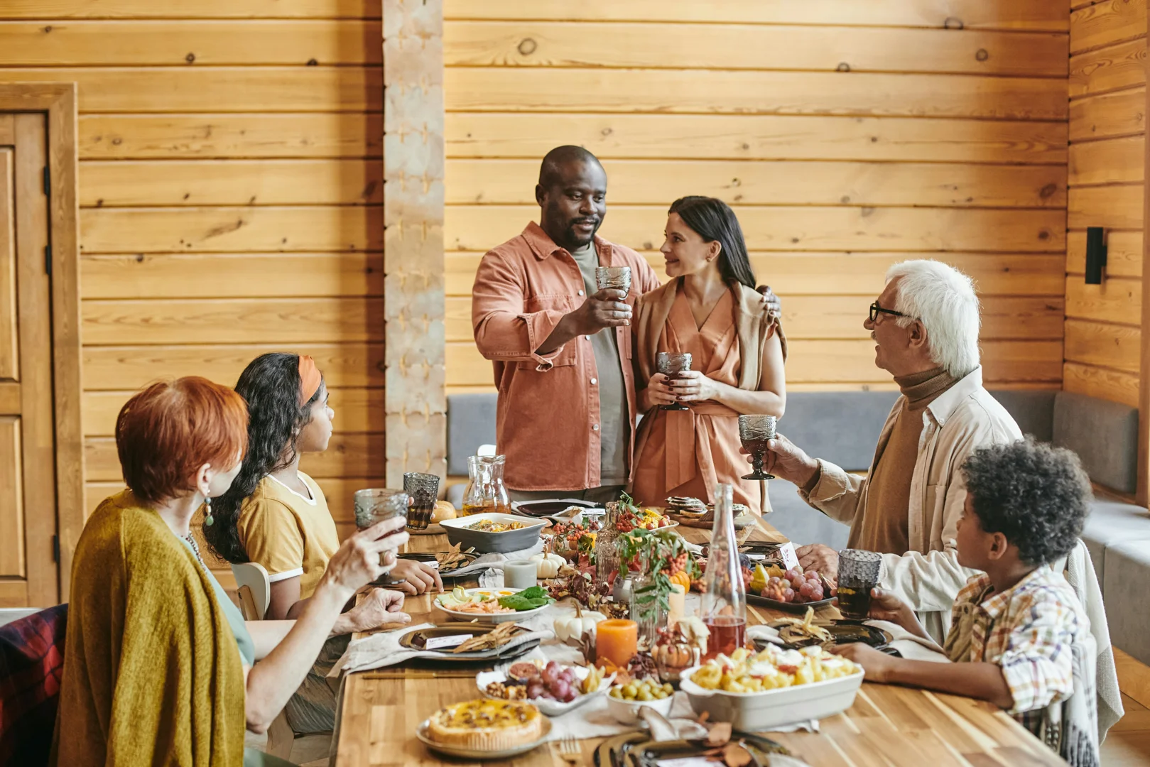 multi-generational family meal - Cultural differences in relationships