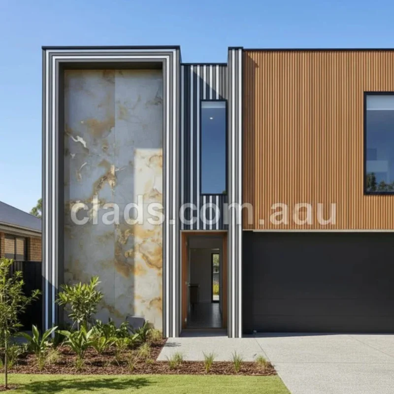 cladding panels exterior walls modern Australian home : cladding panels exterior walls