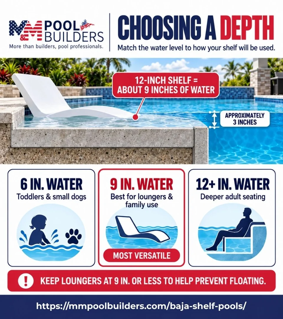 choosing a depth infographic