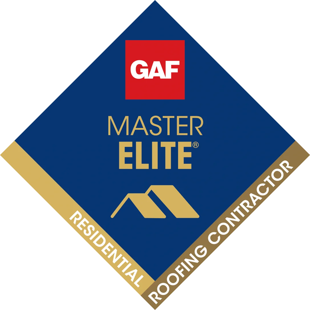 GAF Master Elite Residential Roofing Contractor logo GAF Master Elite Residential Roofing Contractor logo