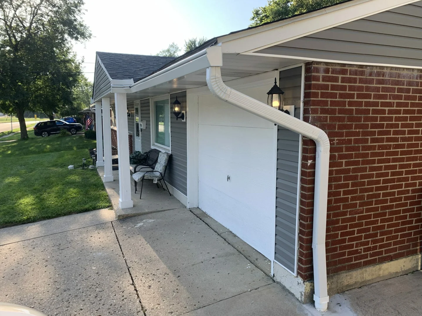 K-Guard leaf free gutter system - cracked gutter repair K-Guard leaf free gutter system - cracked gutter repair