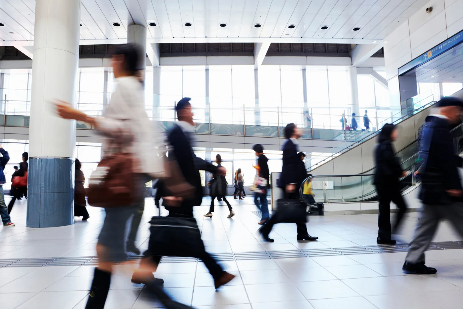 a busy transit station with professionals- anxiety disorders treatment a busy transit station with professionals- anxiety disorders treatment