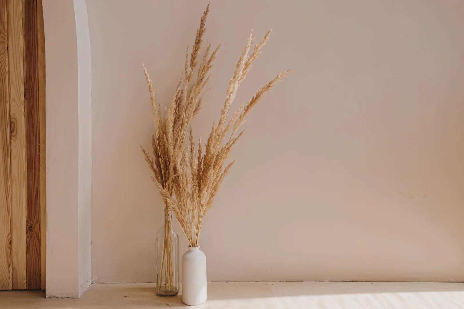 boho style vase with flower | muted yellow - therapist for dating