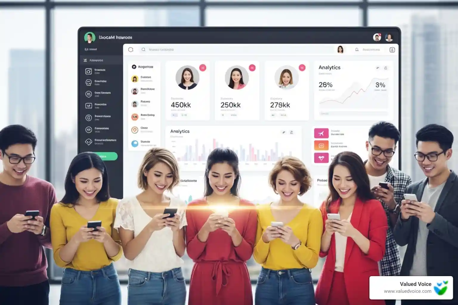 Collage of different influencer platform interfaces - influencer outreach platform