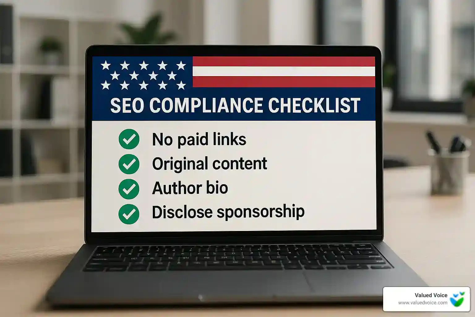 SEO compliance checklist - paid guest post opportunities