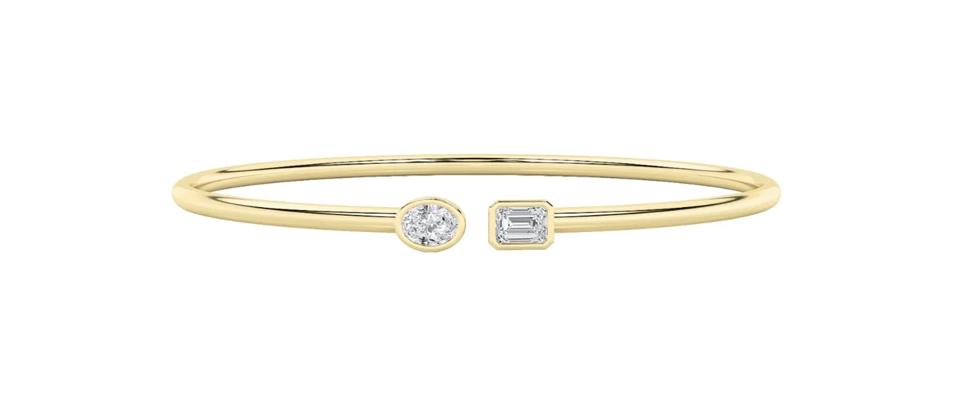 diamond and gold bangle diamond and gold bangle