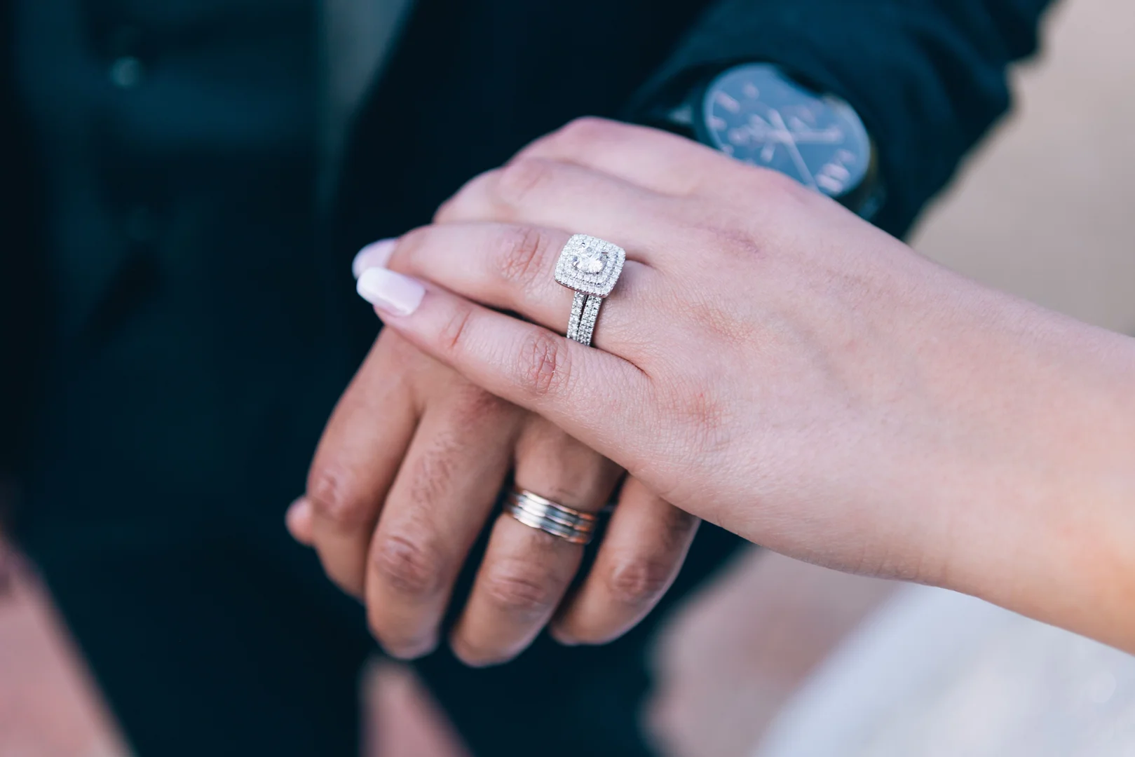 diamond engagement ring and wedding band diamond engagement ring and wedding band