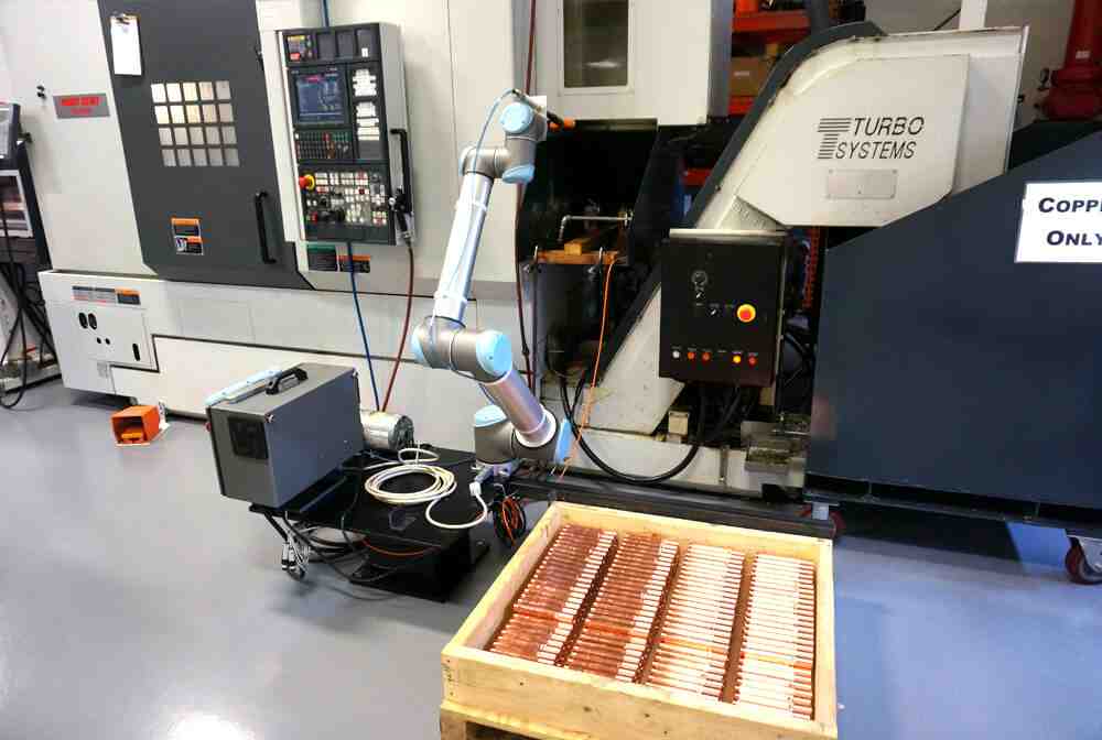 futuristic AI driven manufacturing environment - High precision assembly