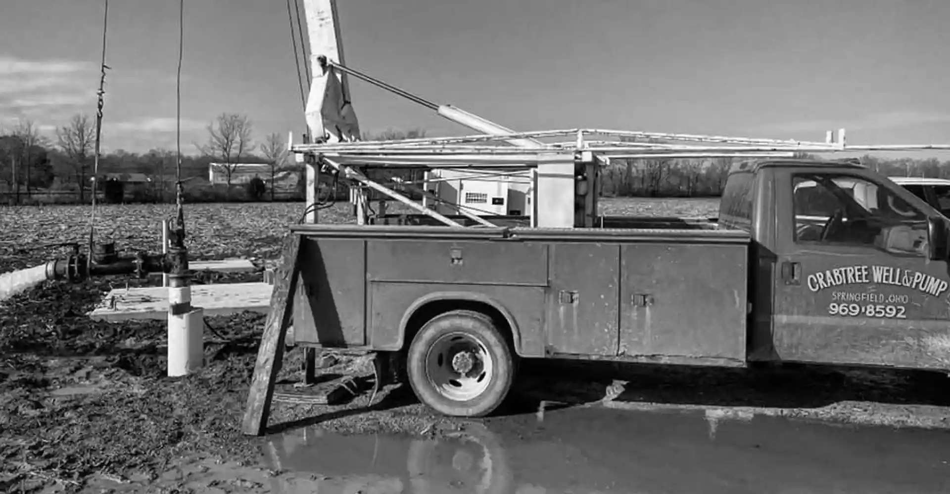 modern well drilling equipment at work - water well service springfield ohio modern well drilling equipment at work - water well service springfield ohio