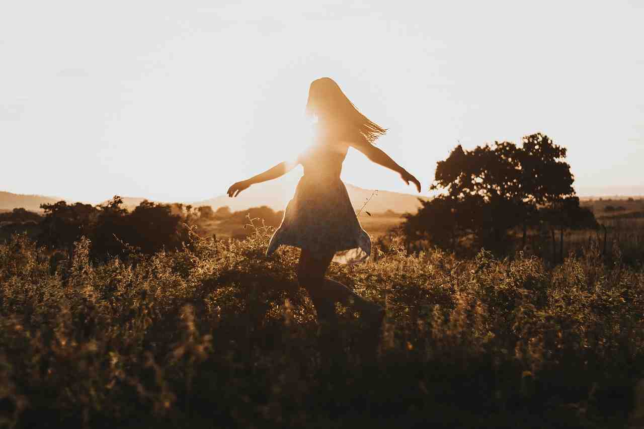 Person taking a calm walk to support their wellbeing