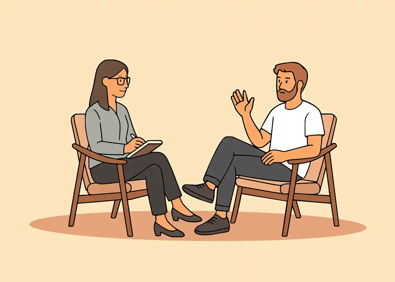 one-on-one therapy session - alcohol abuse counselling brisbane