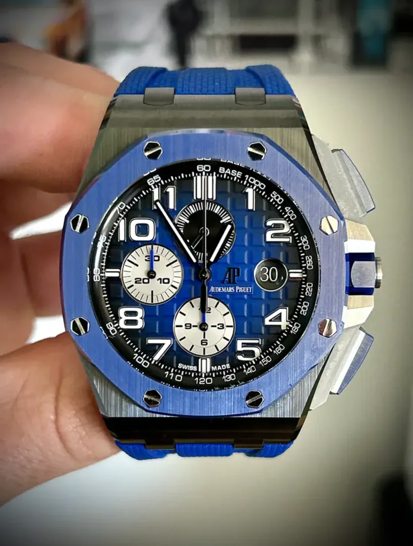2020 AUDEMARS PIGUET ROYAL OAK OFFSHORE CHRONOGRAPH, BLUE DIAL