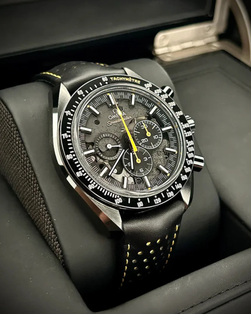 2020 Omega Speedmaster Apollo 8 Dark Side of the Moon Boxed