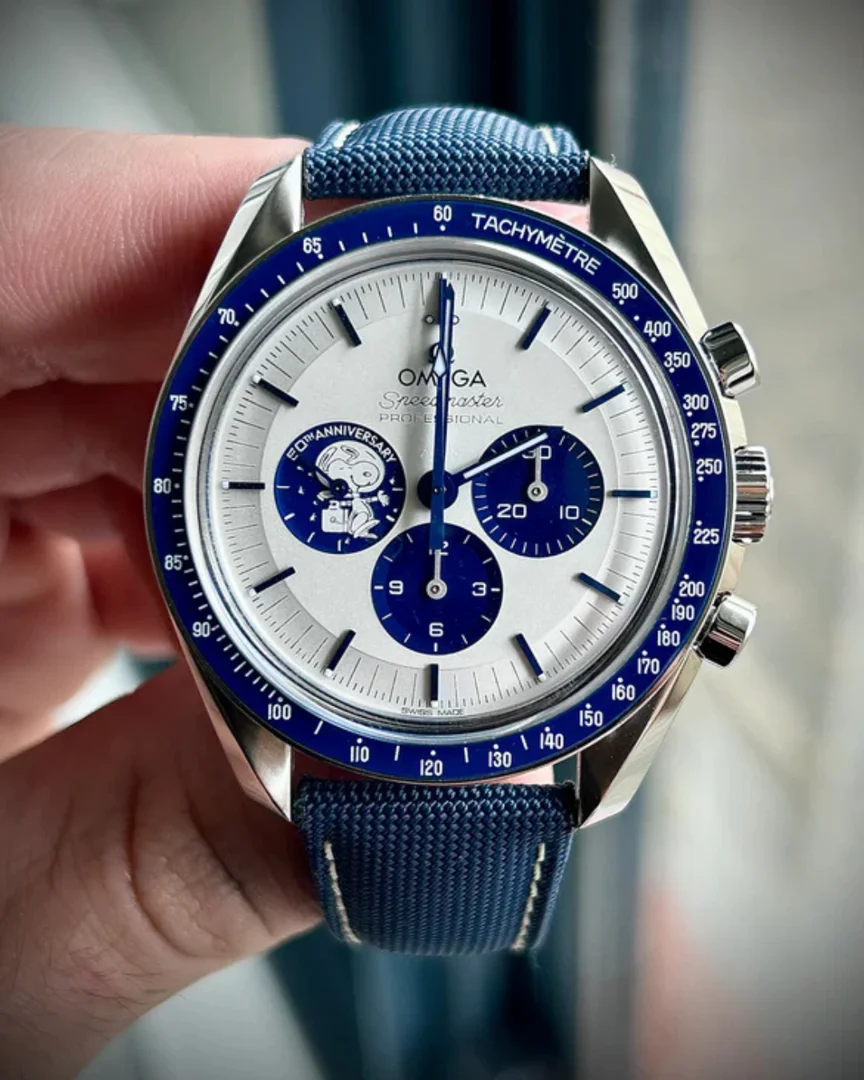 2022 Omega Speedmaster Silver Snoopy