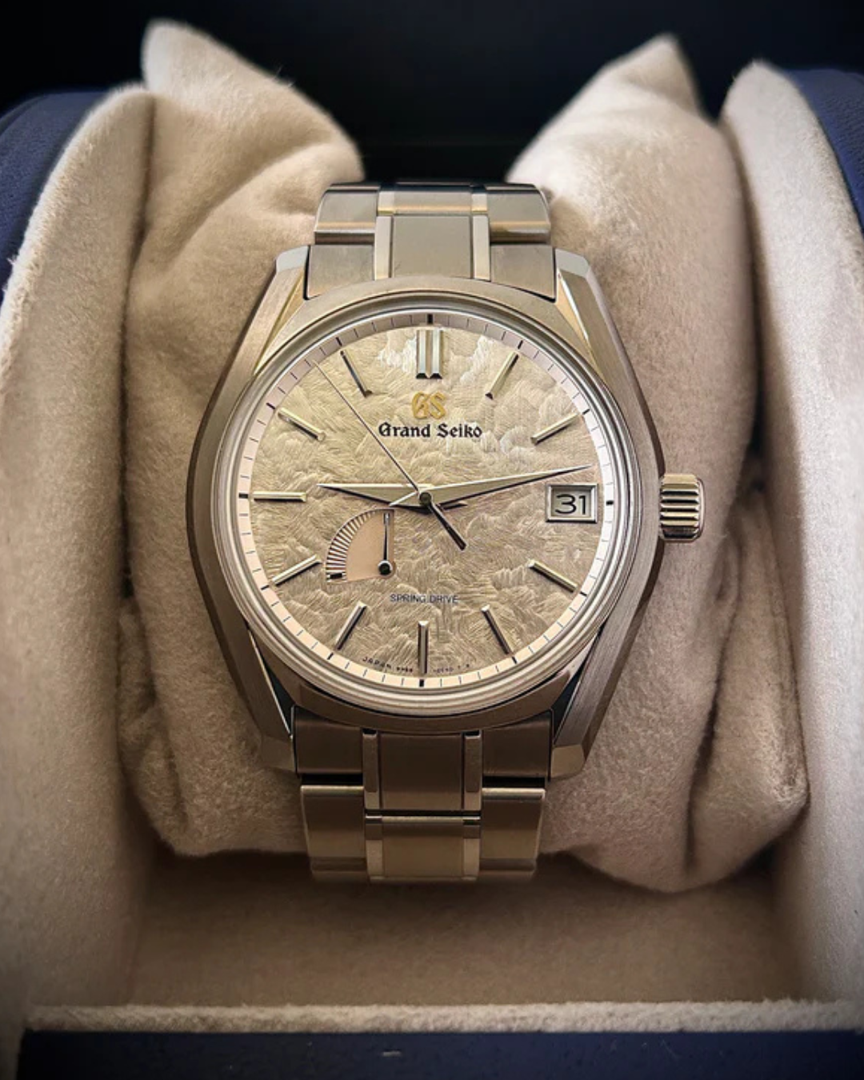 2024 Grand Seiko Heritage Spring Drive Shunbun, boxed