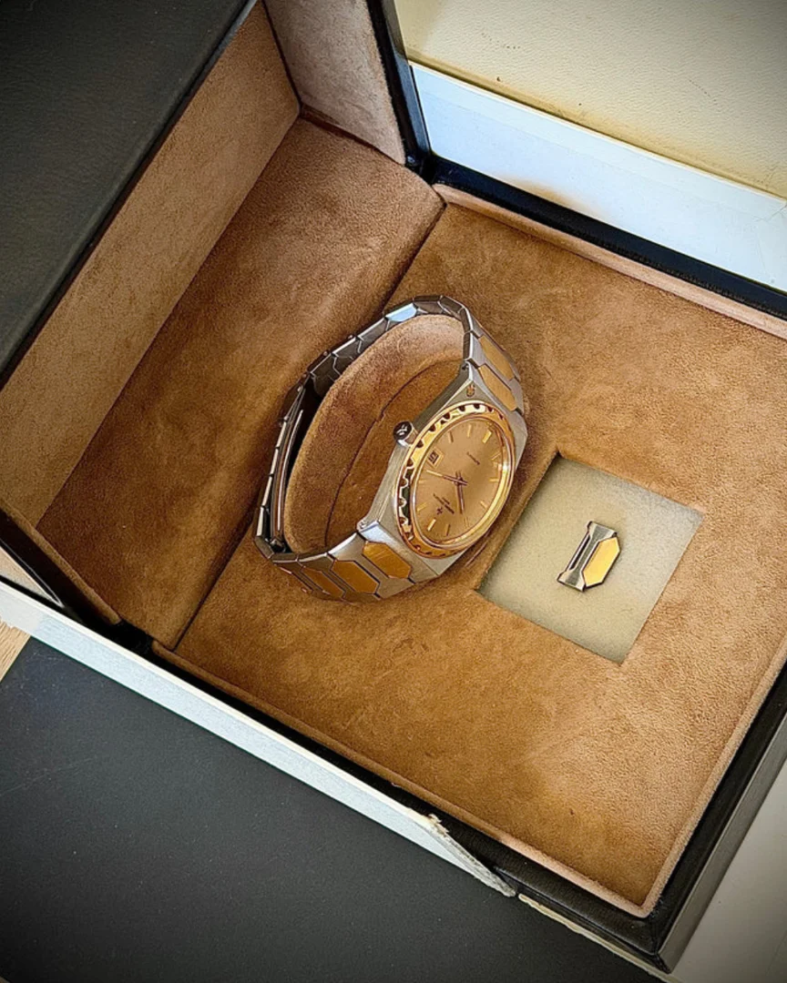Circa 1982 Vacheron Constantin 222 Jumbo, Boxed.