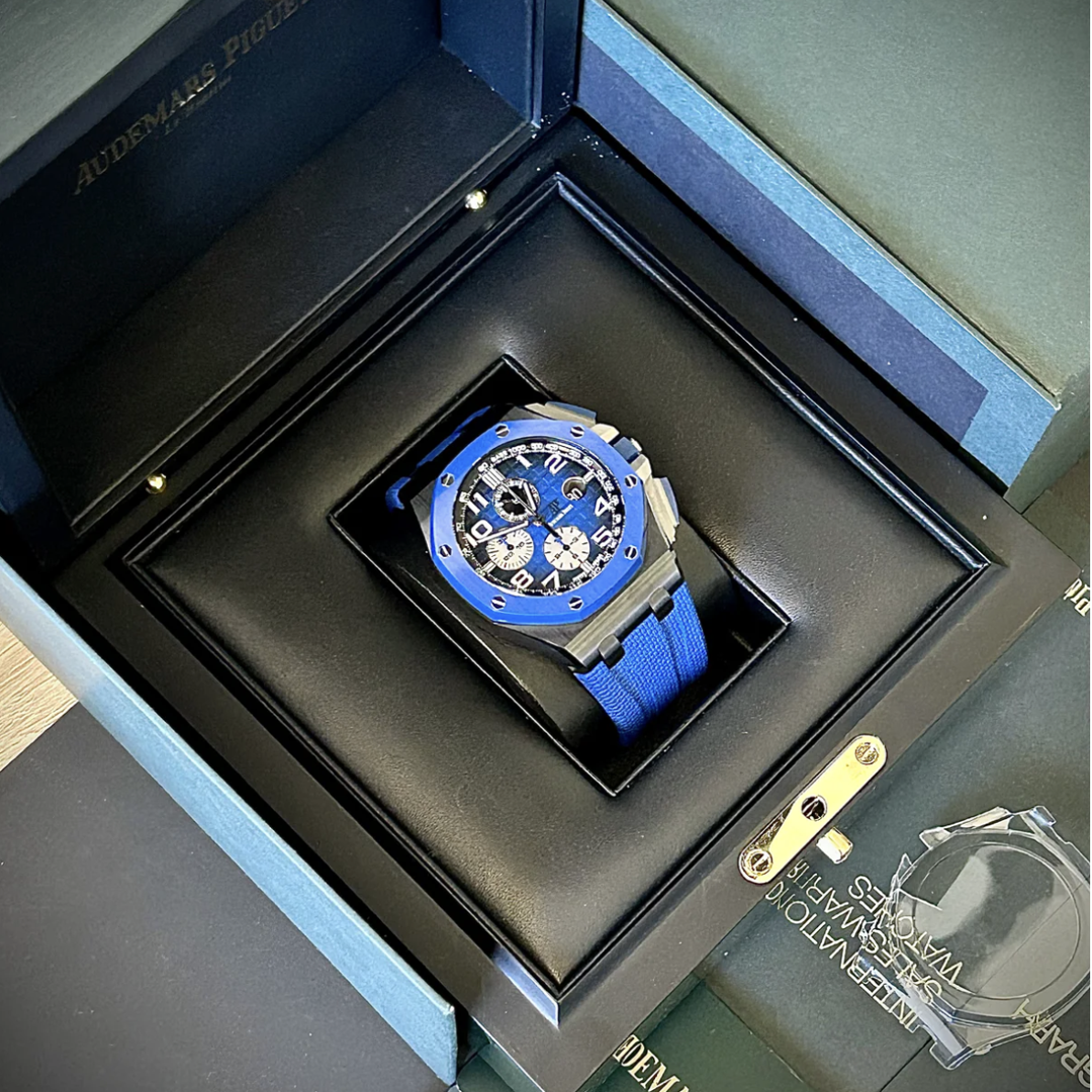 user-inserted 2020 AUDEMARS PIGUET ROYAL OAK OFFSHORE CHRONOGRAPH, BLUE DIAL