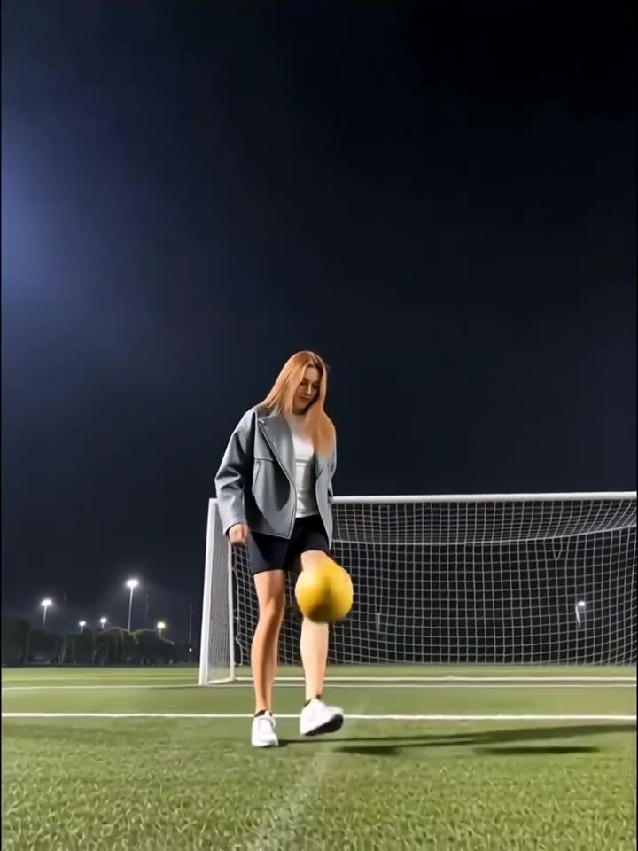 Bicycle Kick — AI video template