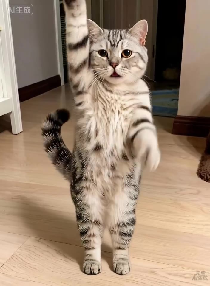 Dancing Cat — AI video template