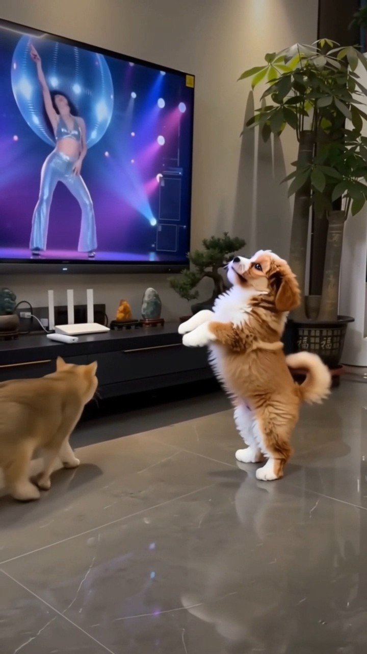 Disco Paws — AI video template