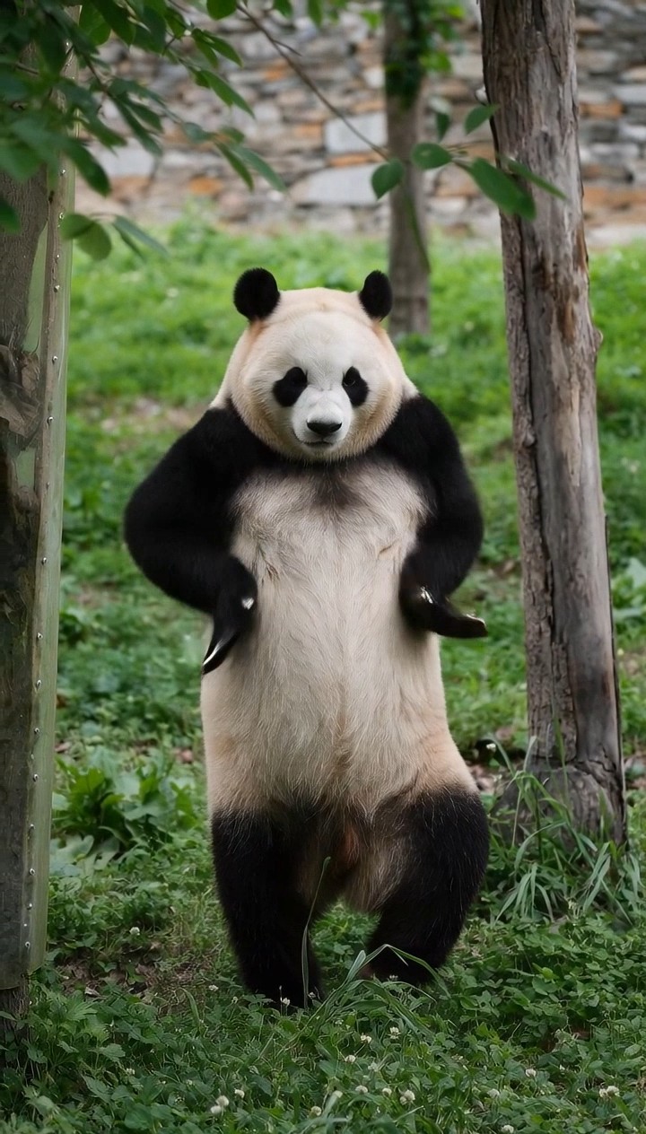 Fluffy Panda Groove — AI video template
