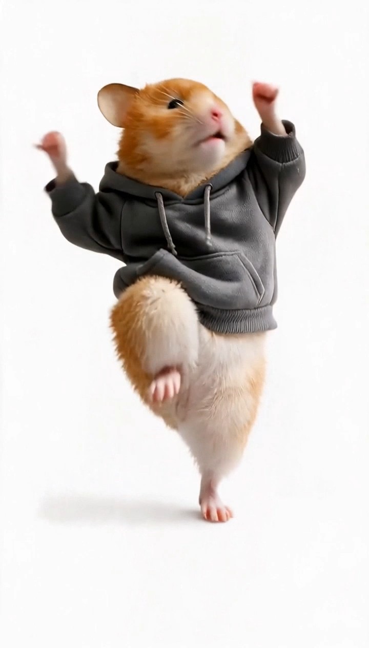 Hamster Funky Bounce — AI video template