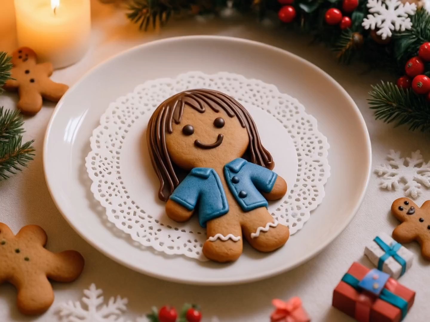 Jumping Ginger Joy — AI video template