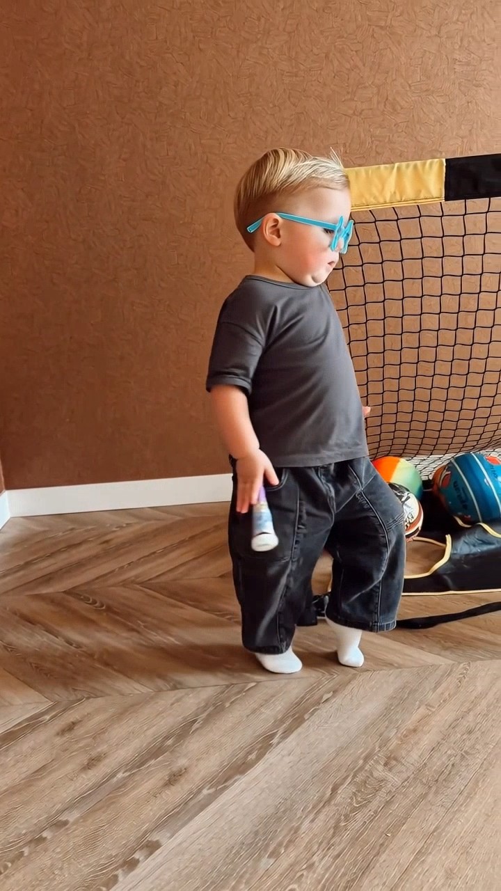 Little Boy Moonwalk Bounce — AI video template