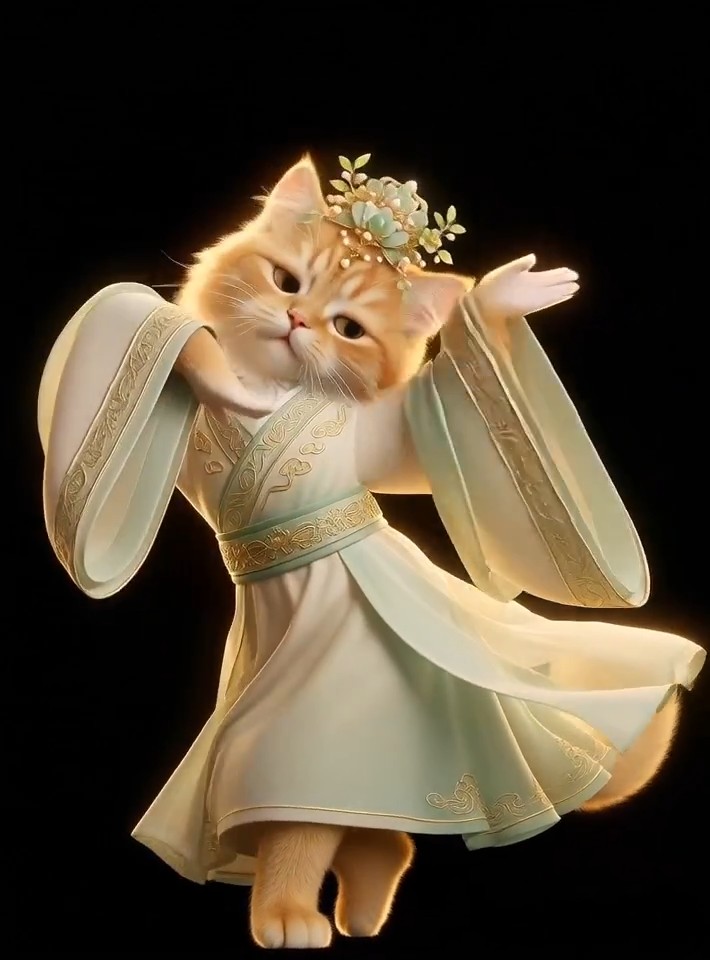 Kung Fu Kitty — AI video template