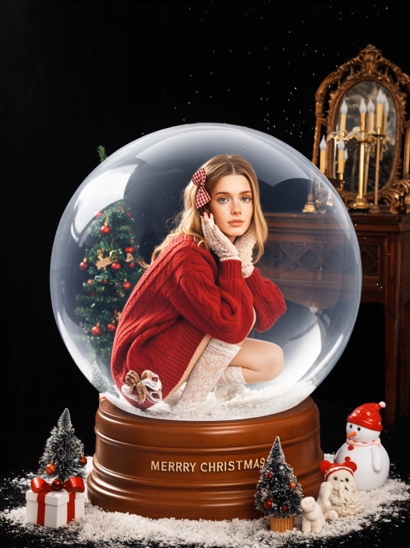 Snowglobe — AI video template
