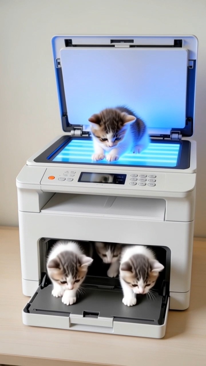 Pet Copy Machine — AI video template