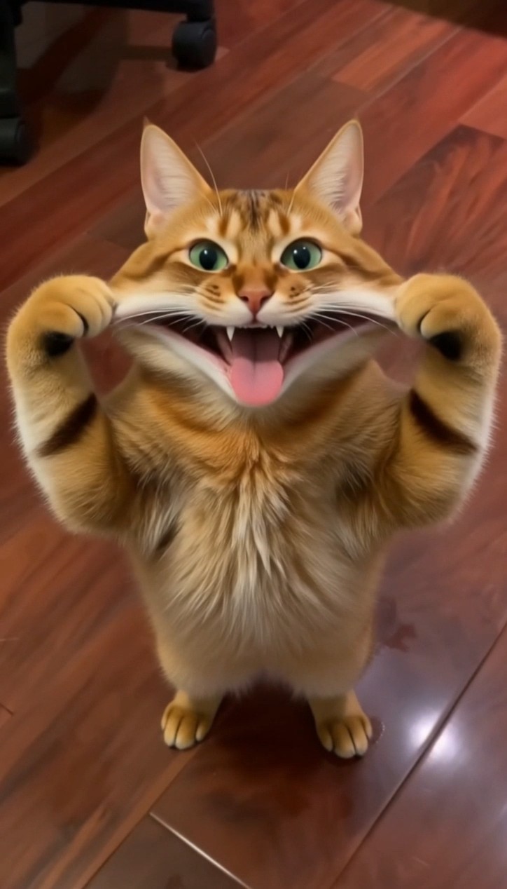 Pet Funny Face — AI video template