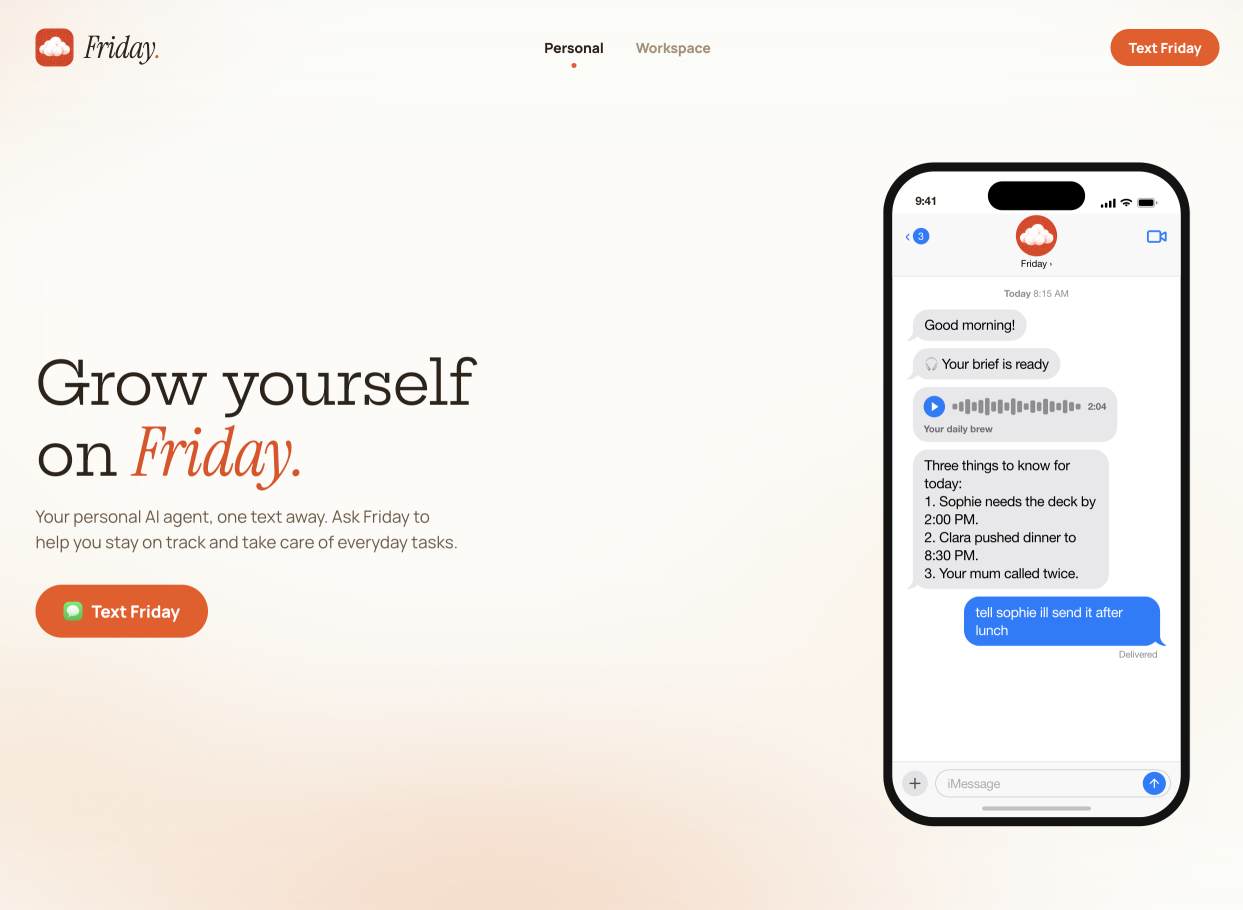 Friday AI Agent