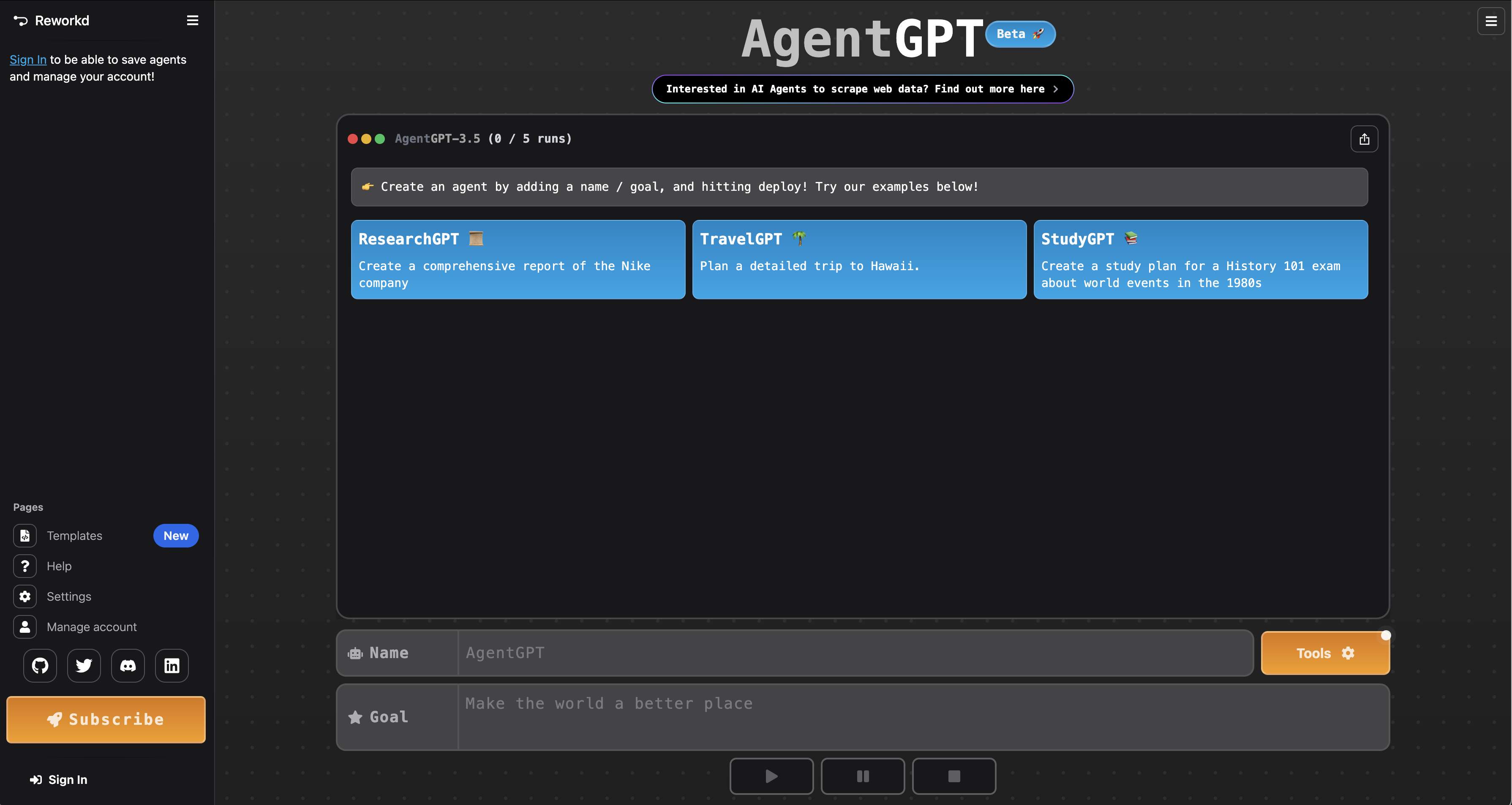 AgentGPT