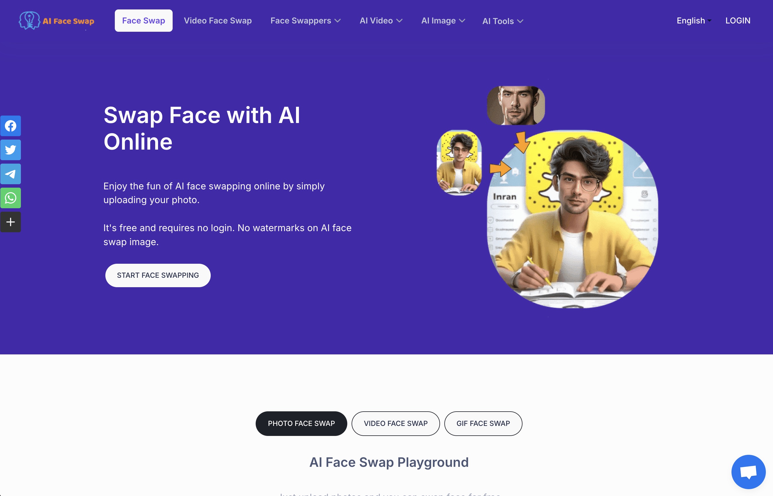 AI Agent AI Face Swap