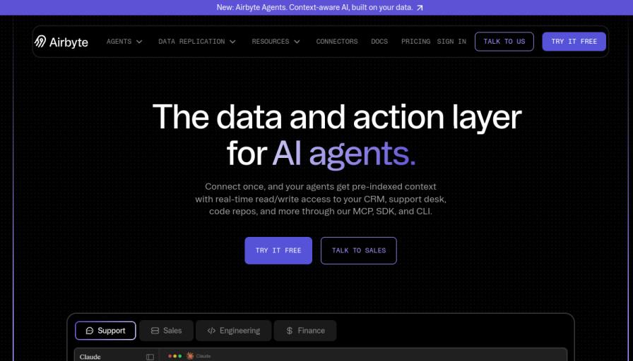Airbyte AI Agents SDK AI Agent