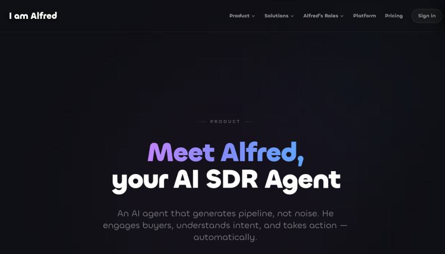Alfred AI SDR Agent AI Agent