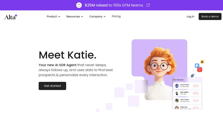 Alta Katie AI SDR AI Agent